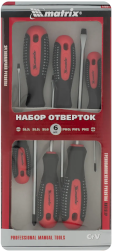 Набор отверткок Matrix Fusion (6 шт) 13351