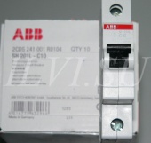 ABB Автоматический выключатель однополюсный SH201L С10