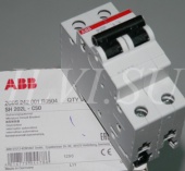ABB Автоматический выключатель двухполюсный SH202 С50