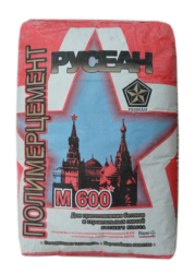 Полимерцемент белый М-600 РУСЕАН по 30 кг
