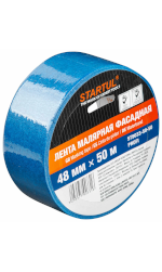 Лента малярная Startul Profi фасадная синяя 48 мм 50 м 90335050