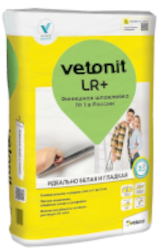 Шпаклевка полимерная Vetonit LR+ белая 20 кг