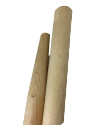Черенок деревянный для щетки и валиков 1200 мм д25 мм 1 сорт 68432