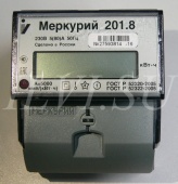 Счетчик Меркурий-201,8 5(80) ЖКИ 1 фазный 1 тариф