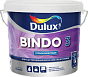 Краска Dulux BINDO 3 для стен и потолков белая глубокоматовая BW 2,5 л