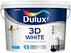 Краска Dulux Новая Ослепительно белая 3 D матовая 10 л